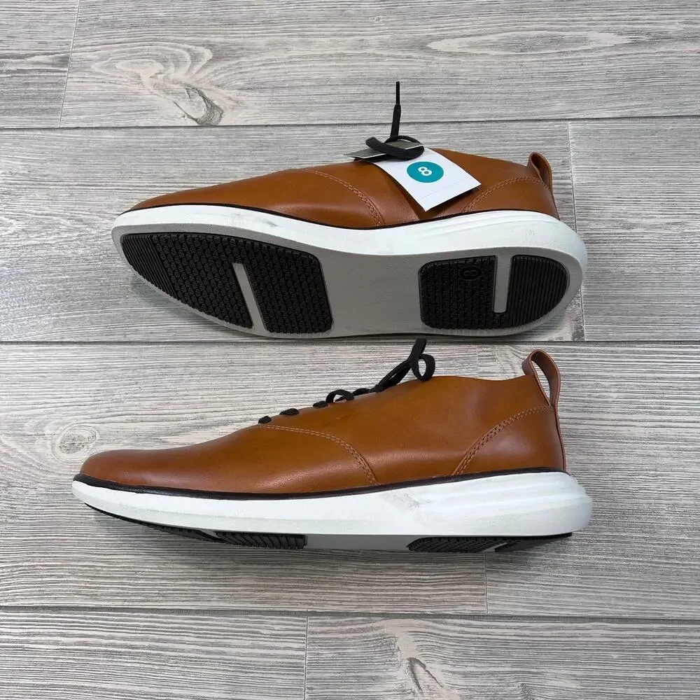 Goodfellow & Co Luis Hybrid Oxford Sneakers Cognac Size 8 NWT